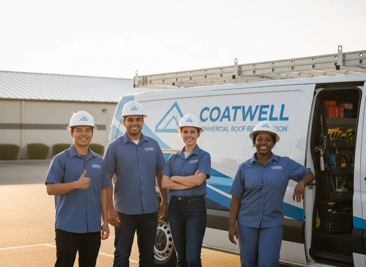 Commercial roof coating company in Kent, OR